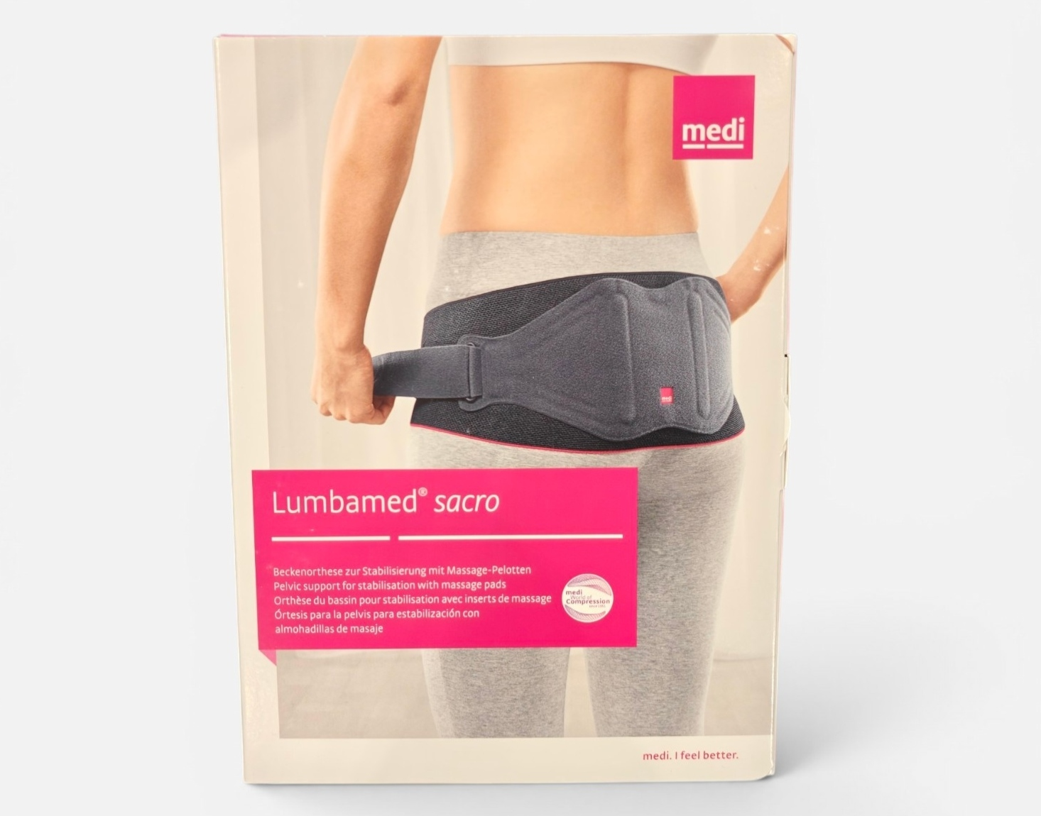 Medi Lumbamed Sacro sacroiliac SI joint belt at Yaletown Medical Supplies Vancouver
