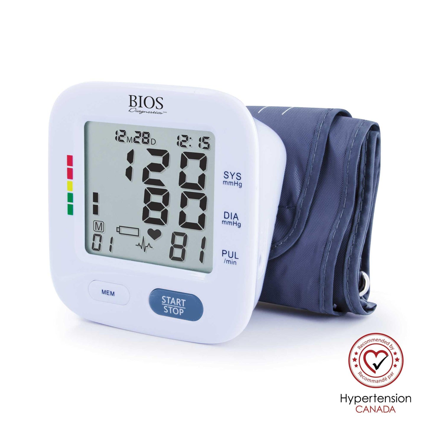BLOOD PRESSURE MONITOR, SIMPLICITY BIOS BD313F