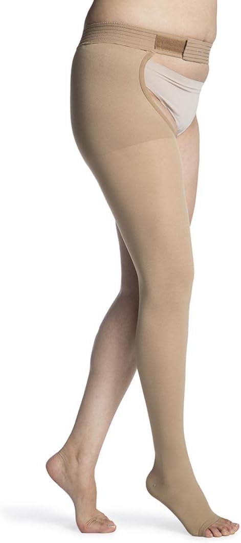 Compression Socks Style Soft Opaque, Sigvaris Thigh w/Waist Attachment