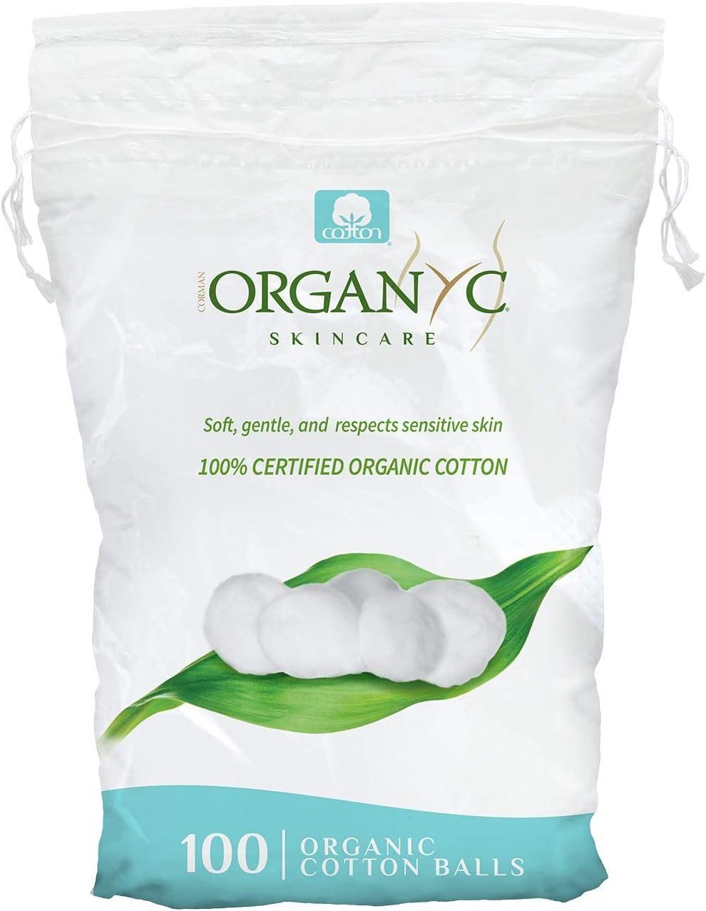 Cotton Balls, 100 Count Organic Beauty Certified