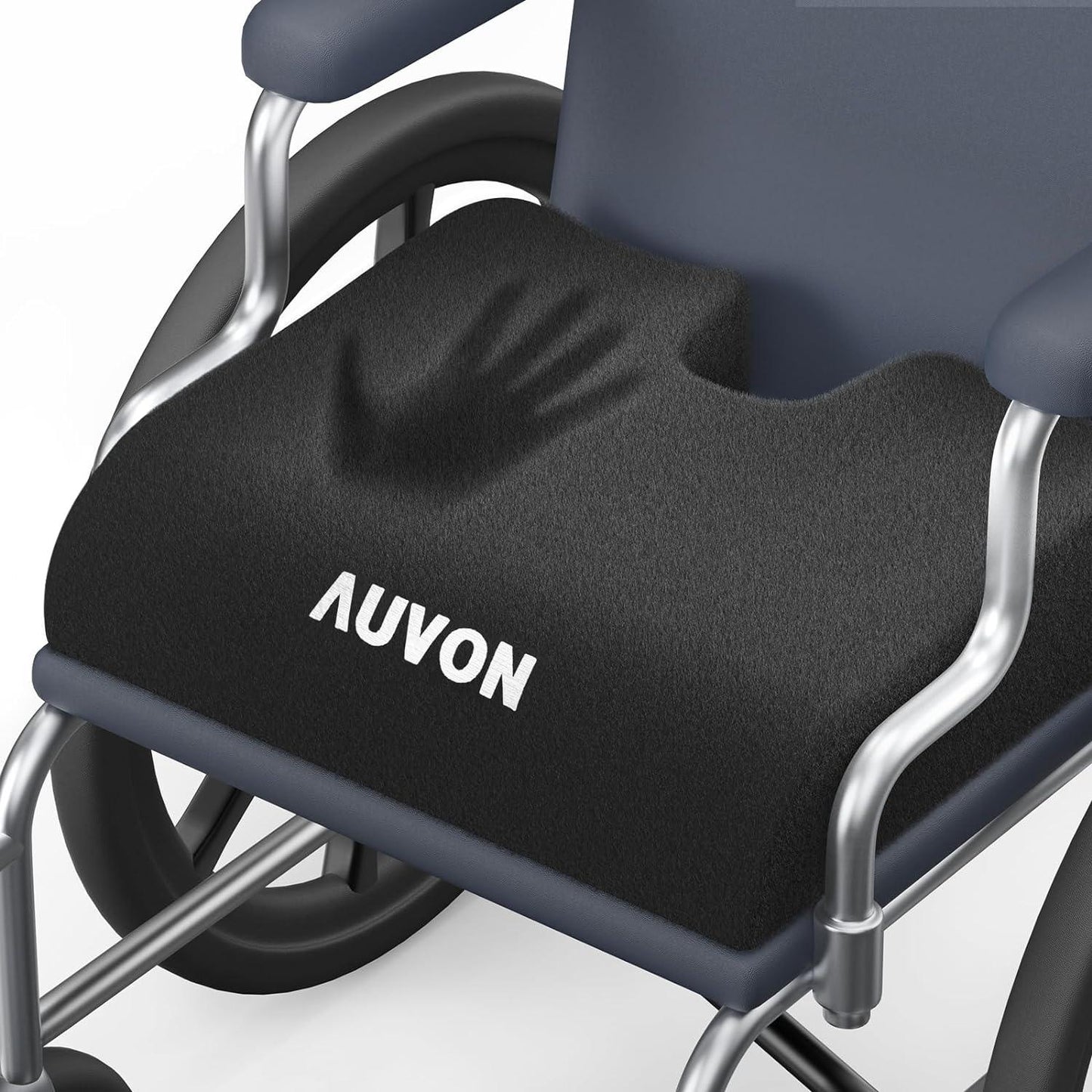Cushion Wheelchair 18"x16"x3" Memory Foam AUVON