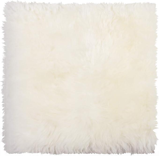 Cushion Wheelchair New Zealand Natural Sheepskin 17"X17"