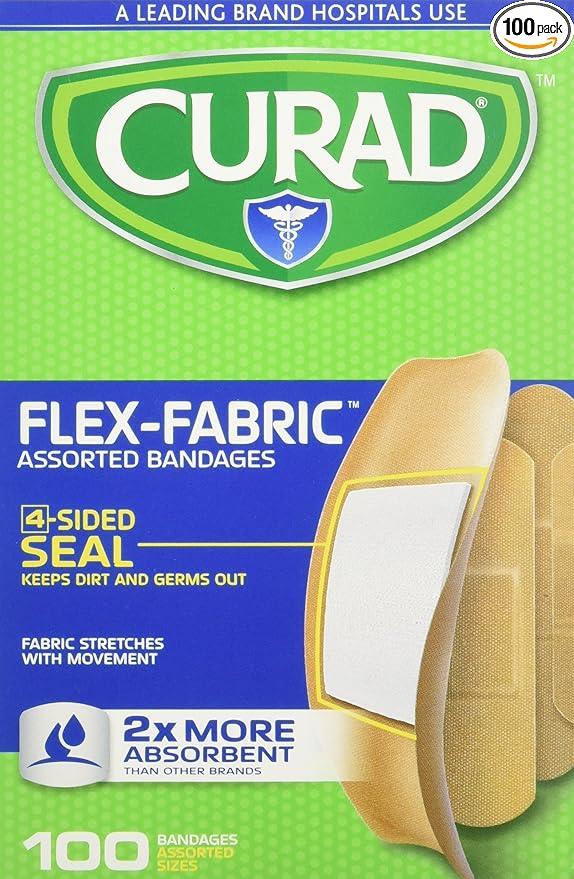Flex Bandage 1/2”x3” Curad 100 per Box
