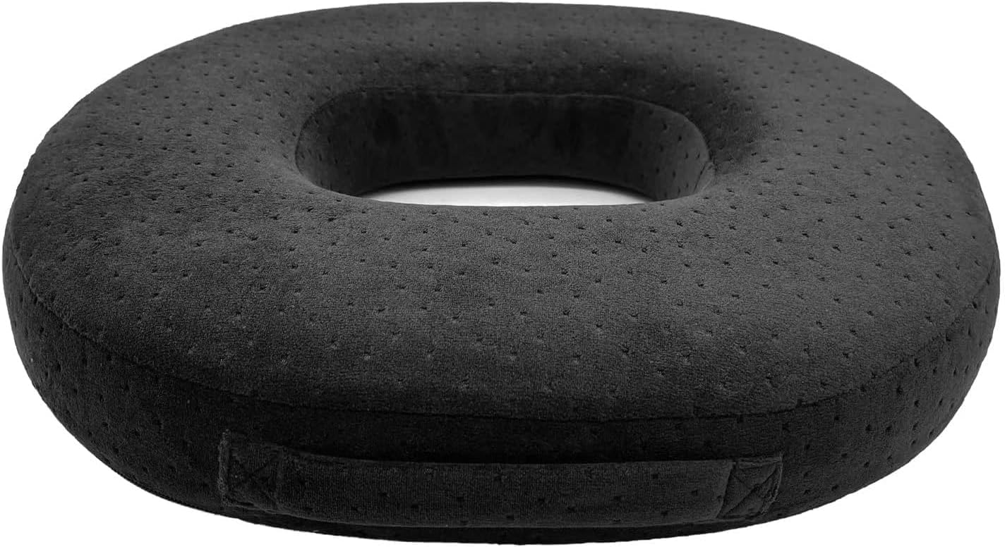 ROUND CUSHION DONUT MEMORY FOAM
