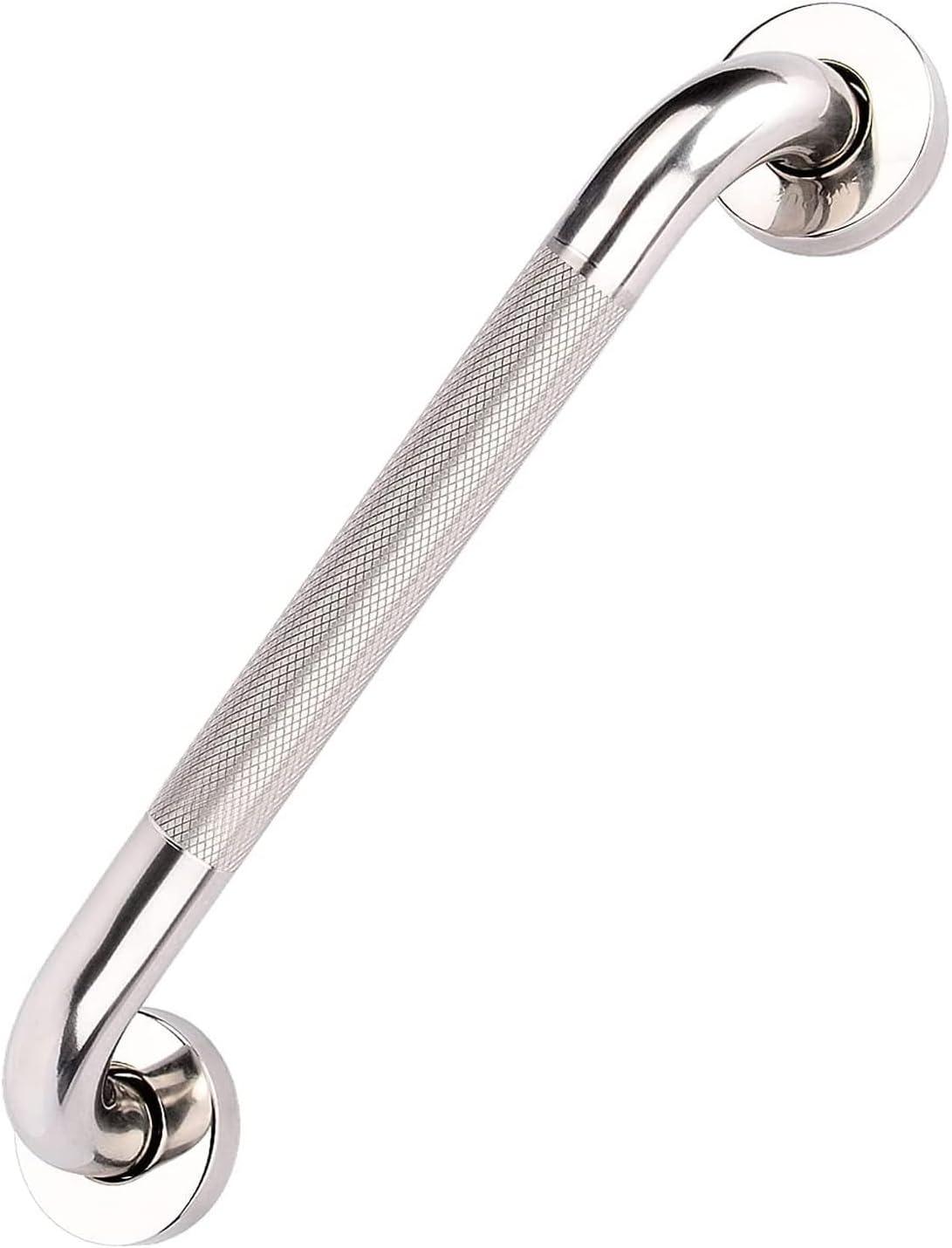 Shower Grab Bar Rail, 304 Stainless Steel Non-Slip 16"