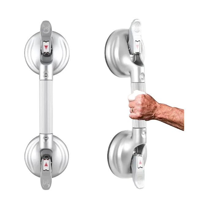 Shower Handle 15" Suction Cup Grab Bar