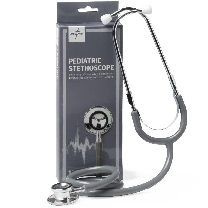 Medline MDS9557 dual-head pediatric stethoscope at Yaletown Medical Supplies Vancouver