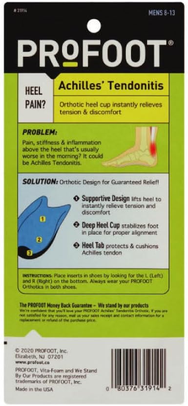 Tendonitis Insole