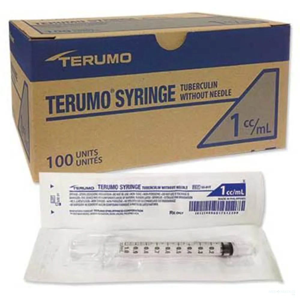 erumo 1ml Syringe Without Needle – Trusted Precision for Professional and Personal Use
The Terumo 1ml Syringe Without Needle is a high-quality, single-use medical syringe designed for accuracy, comfort, and dependability. Made by Terumo, one of the most respected names in the healthcare industry, this 1ml syringe without needle is ideal for a wide range of clinical and home applications requiring precise dosage of liquids.
Unlike Luer lock syringes, this model features a slip tip (non-Luer lock) design, o