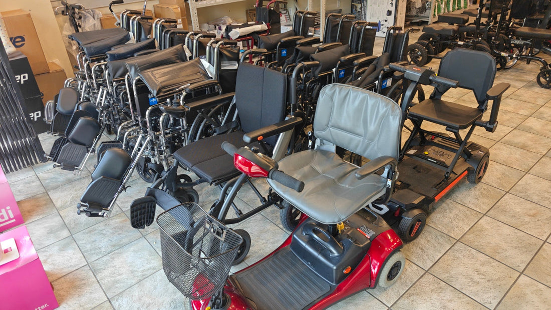 Medical equipment rentals in Vancouver at Yaletown Medical Supplies - wheelchairs, scooters, knee walkers