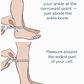 Compression Socks Measurement Guide