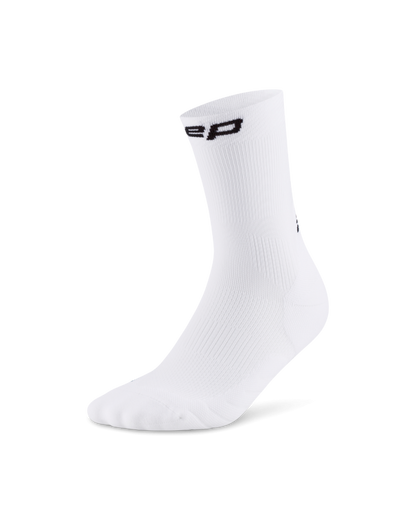 Compression Socks, Run, Mid Cut, CEP Class 1, 20-30 mmHg Women White