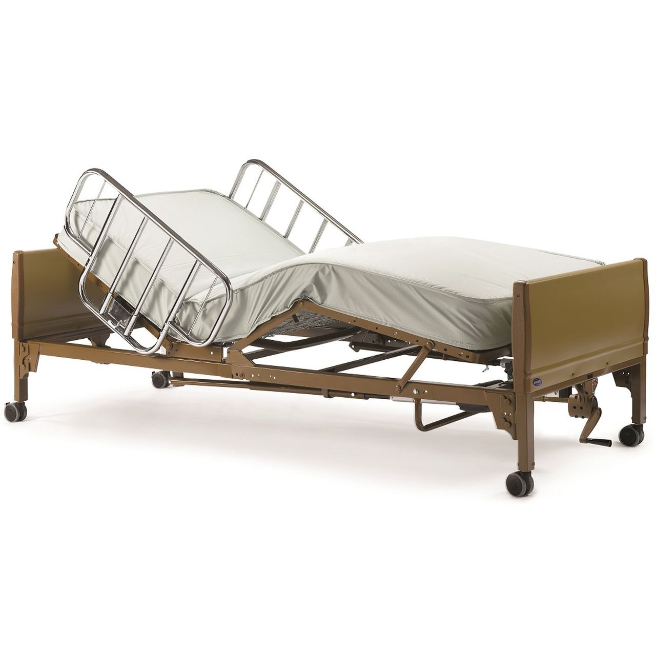 Hospital Bed Full Electric Bed, Half Rails, Invacare Solace 1000 CBED23-1000DS