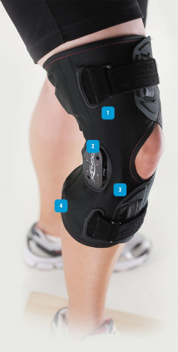 KNEE SUPPORT CLIMA-FLEX OA, OSTEOARTHRITIS, DONJOY