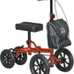 Knee Walker Foldable Steerable Medical 12" rubber Wheels Homcom