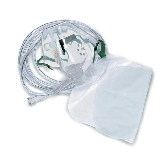 Oxygen Mask Adult Non-Rebreathable 7' HCS4640B