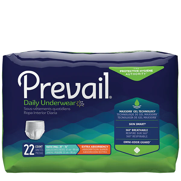 Prevail Extra Absorbency Incontinence Underwear Pull Up Small