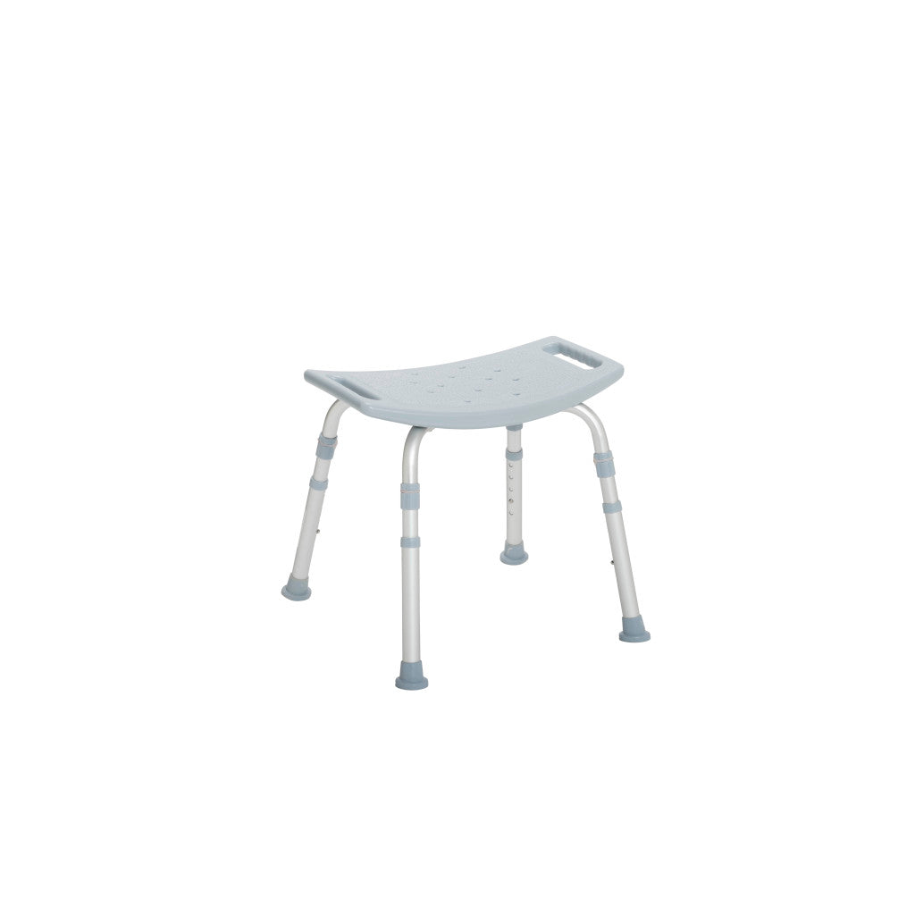 Shower Bench without Back Deluxe Aluminum Drive 12203KD-4