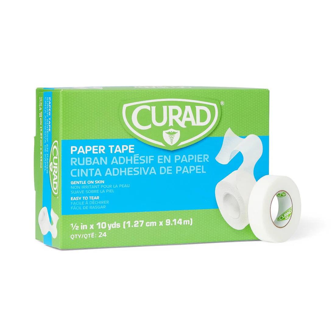 Tape Paper 1/2”x10’ Curad 1 per Bag