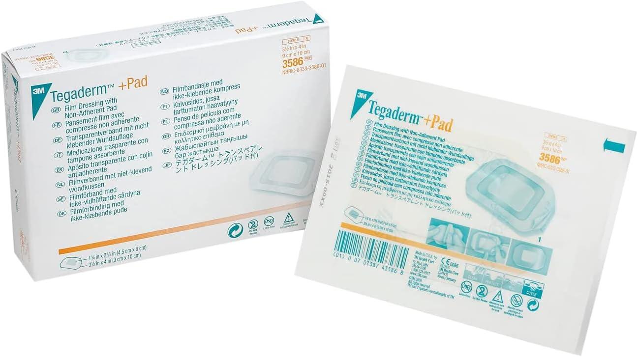 Tegaderm + Pad 9cmx10cm 25 per Box