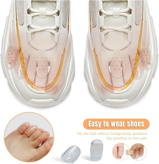 Toe Protectors Silicone, Anti-Friction, Toe Covers 2 pieces