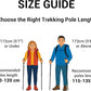 Trekking Poles Foldable Walking Sticks
