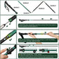 Trekking Poles Foldable Walking Sticks with Foam Handle