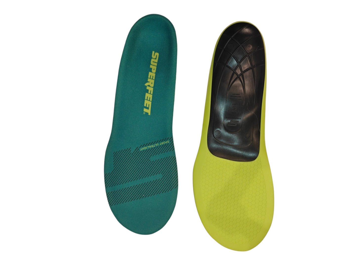 Superfeet Sport Ultralight Thin all-arch insoles for cleats and cycling shoes at Yaletown Medical Supplies Vancouver
